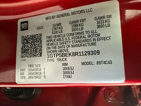 Used 2024 GMC Canyon Elevation w/ Convenience Package RWD image 31