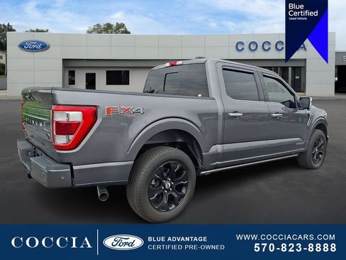 Certified 2021 Ford F150 Platinum w/ Equipment Group 701A High AWD/4WD image 4