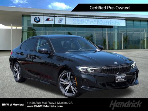 Certified 2023 BMW 330i Sedan w/ Premium Package RWD image 1