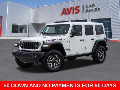 Used 2025 Jeep Wrangler Unlimited Rubicon w/ Convenience Group AWD/4WD image 1