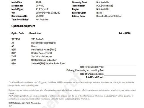 Used 2012 Porsche 911 Turbo S image 6