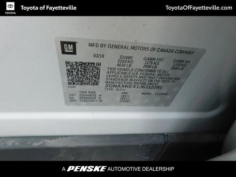 Used 2018 Chevrolet Equinox LT FWD image 12