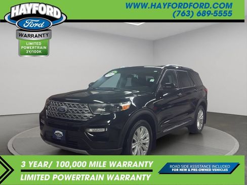 Used 2020 Ford Explorer Limited w/ Class III Trailer Tow Package AWD/4WD image 1