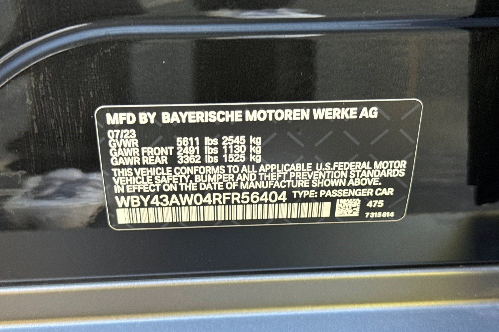 Certified 2024 BMW i4 eDrive35 w/ Premium Package RWD image 40