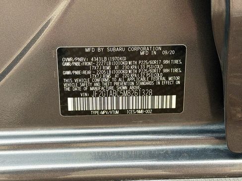 Used 2021 Subaru Crosstrek 2.0i w/ Popular Package #3 image 12