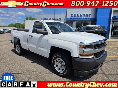 Used 2016 Chevrolet Silverado 1500 W/T w/ WT Convenience Package AWD/4WD image 1