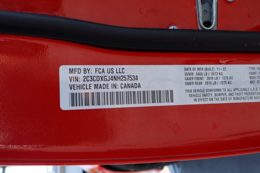Certified 2022 Dodge Charger Scat Pack w/ Navigation & Travel Group RWD image 38