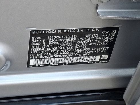 Used 2024 Honda HR-V EX-L image 26