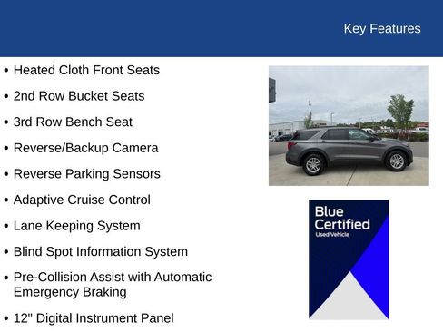 Certified 2026 Ford Explorer Active RWD image 30