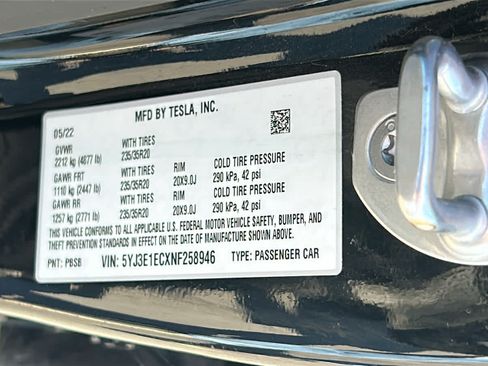 Used 2022 Tesla Model 3 Performance AWD/4WD image 30