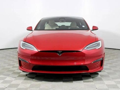 Used 2021 Tesla Model S Plaid AWD/4WD image 2