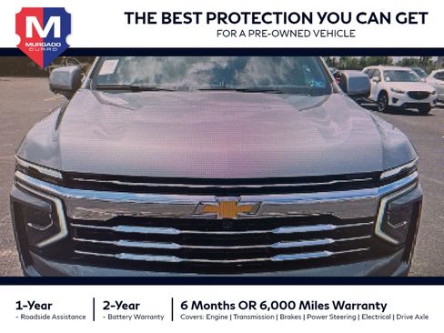 Used 2025 Chevrolet Tahoe LT w/ Sun And Tow Package RWD image 1