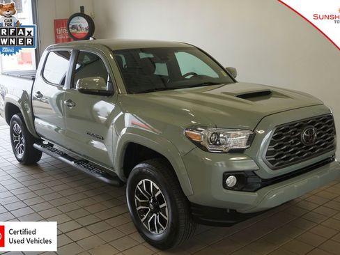 Certified 2023 Toyota Tacoma TRD Sport w/ Black Out Package (TMS) AWD/4WD image 1