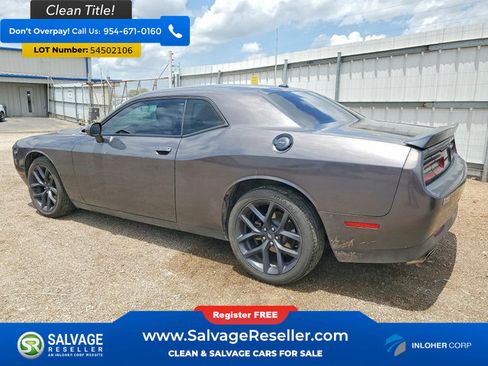 Used 2021 Dodge Challenger SXT w/ Blacktop Package RWD image 3