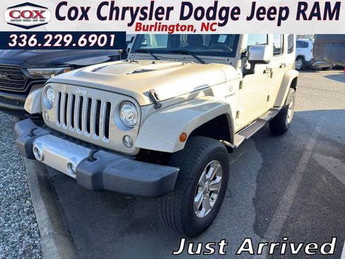 Used 2017 Jeep Wrangler Unlimited Sahara image 1