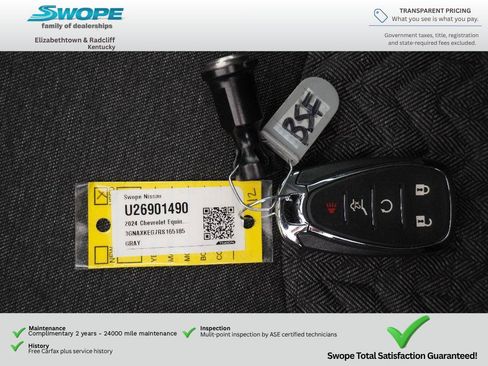Used 2024 Chevrolet Equinox LT w/ LPO, Floor Liner Package FWD image 32