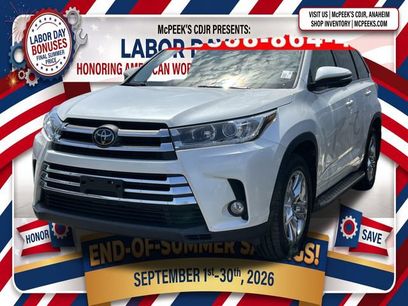 Used 2018 Toyota Highlander Limited