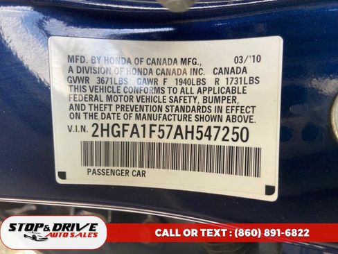 Used 2010 Honda Civic LX image 17