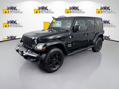 Used 2021 Jeep Wrangler Unlimited Sahara w/ Uconnect 4C Nav & Sound Group