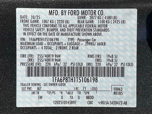 New 2026 Ford Mustang Premium image 53