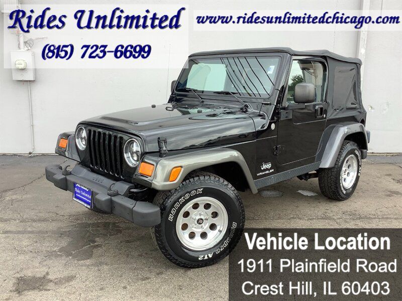 Used 2004 Jeep Wrangler X w/ Convenience Group AWD/4WD image 2