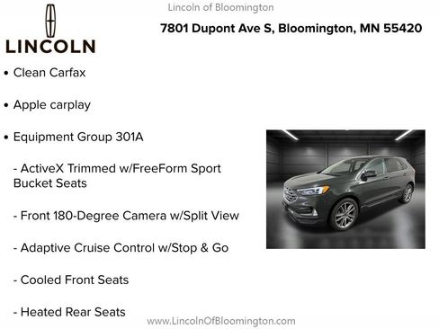 Used 2024 Ford Edge Titanium w/ Equipment Group 301A image 5