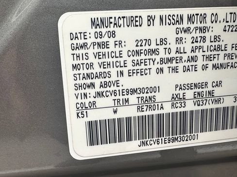 Used 2009 INFINITI G37 Journey RWD image 13