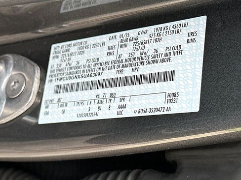 Certified 2025 Ford Escape Active FWD image 30