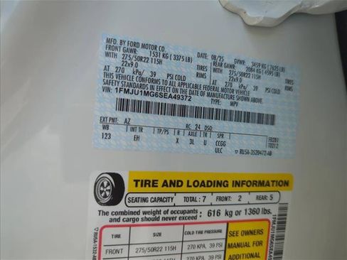 New 2025 Ford Expedition Platinum w/ Stealth Performance Package image 19