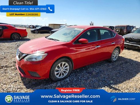 Used 2019 Nissan Sentra SV FWD image 1