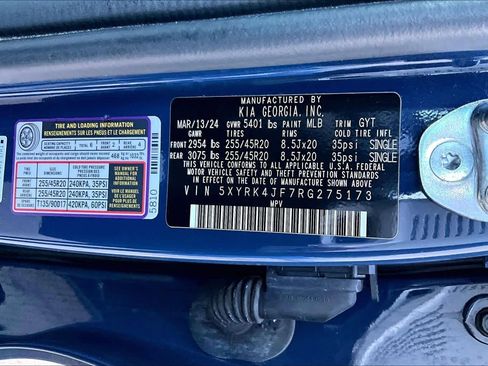 Used 2024 Kia Sorento SX FWD image 35