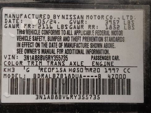 Used 2024 Nissan Sentra S FWD image 33