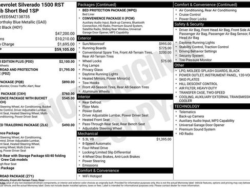 Used 2021 Chevrolet Silverado 1500 RST w/ All Star Edition Plus AWD/4WD image 36