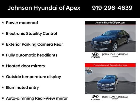 Used 2016 Volkswagen Passat 1.8T SEL Premium image 12