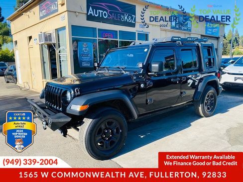 Used 2018 Jeep Wrangler Unlimited Sport image 10