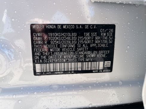 New 2026 Honda HR-V LX image 5