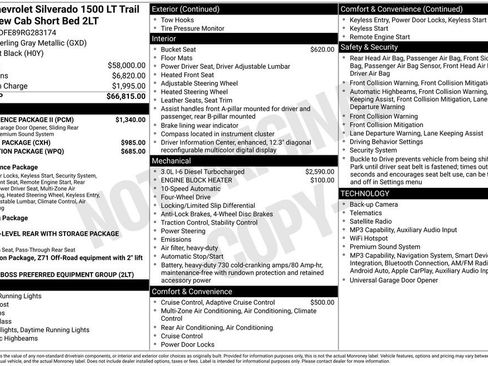 Used 2024 Chevrolet Silverado 1500 LT Trail Boss w/ Convenience Package II AWD/4WD image 6
