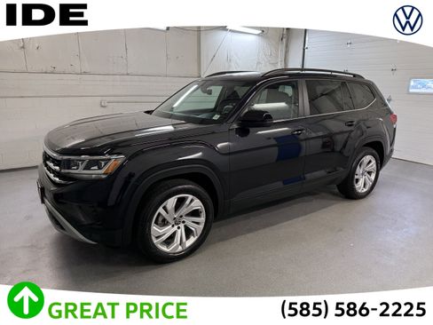 Certified 2023 Volkswagen Atlas SE w/ Panoramic Sunroof Package FWD image 1