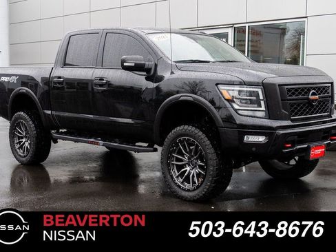 Used 2021 Nissan Titan PRO-4X w/ Pro-4x Convenience Package image 1