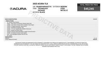 Used 2023 Acura TLX w/ Technology Package FWD video 2