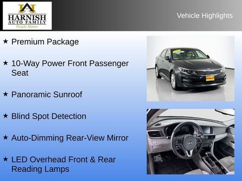 Used 2016 Kia Optima EX w/ Premium Package FWD image 7