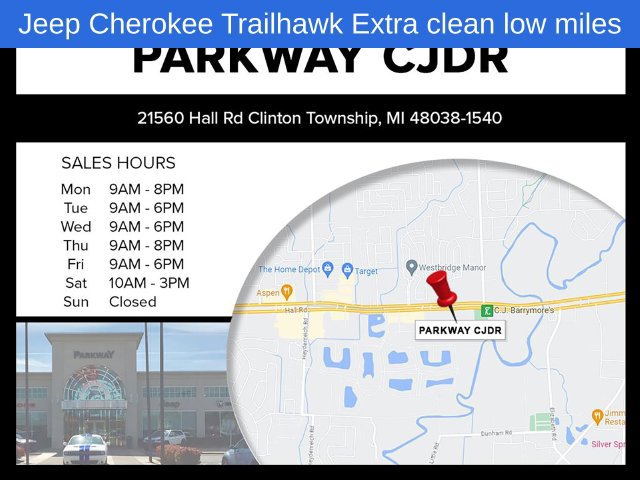 Used 2019 Jeep Cherokee Trailhawk w/ Comfort/Convenience Group AWD/4WD image 21