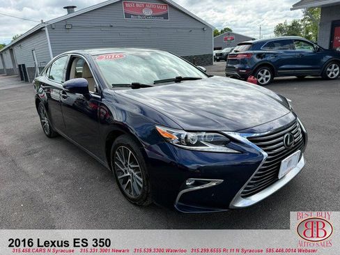 Used 2016 Lexus ES 350 w/ Luxury Package w/Wood Trim FWD image 1