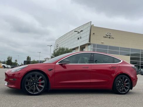 Used 2020 Tesla Model 3 Performance AWD/4WD image 2