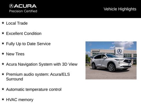 Certified 2024 Acura MDX w/ Technology Package AWD/4WD image 5