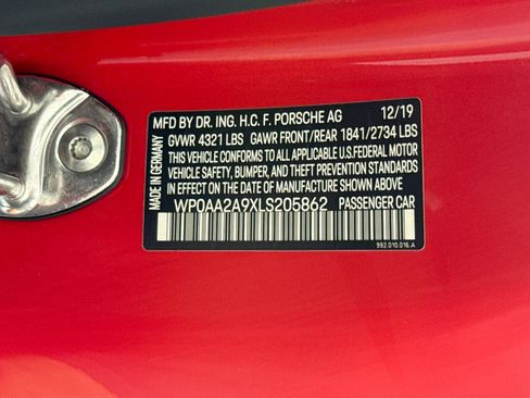 Used 2020 Porsche 911 Carrera RWD image 33