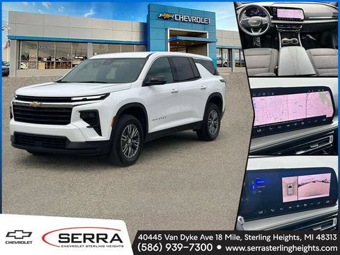 Certified 2024 Chevrolet Traverse LS w/ LPO, Floor Liner Package FWD image 1