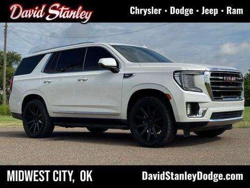 Used 2021 GMC Yukon SLT w/ SLT Luxury Plus Package AWD/4WD image 1