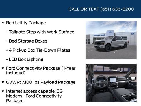 New 2026 Ford F150 XLT w/ Equipment Group 302A MID AWD/4WD image 25