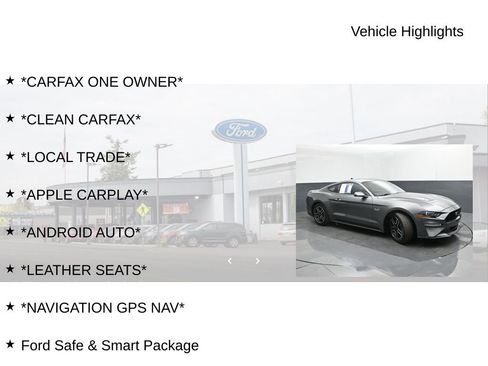 Used 2021 Ford Mustang GT Premium w/ Equipment Group 401A RWD image 19